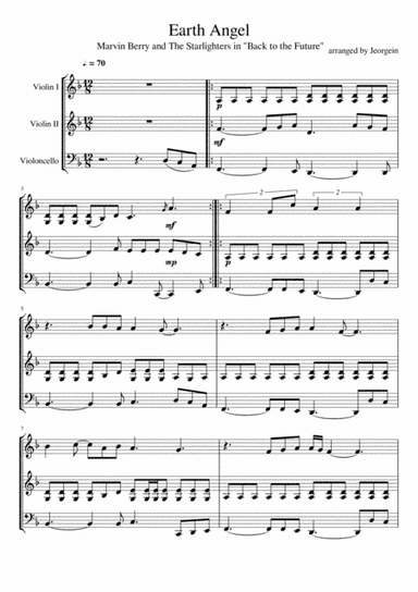 Earth Angel (arr. Jeorgein)