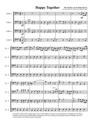 Happy Together (arr. Elizabeth Skola Davis)