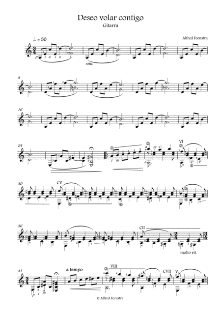 Deseo volar contigo , I wish to fly away with you