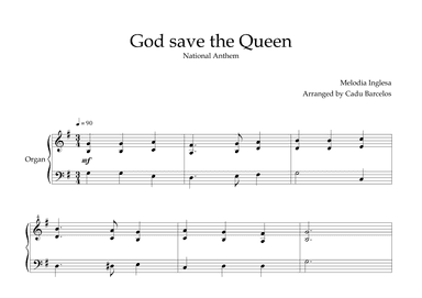God save the Queen (Organ) (arr. Cadu Barcelos)