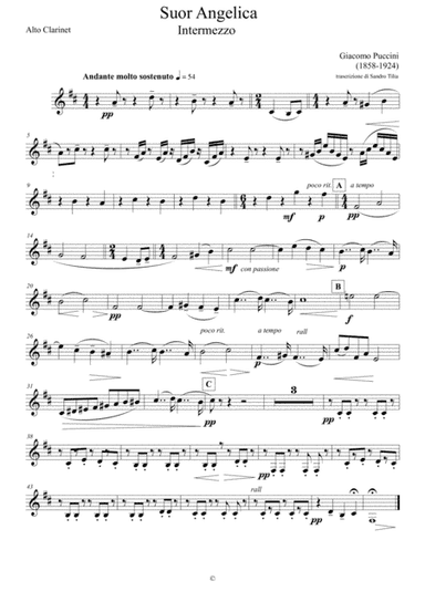Suor Angelica - Intermezzo (arr. Sandro Tilia)