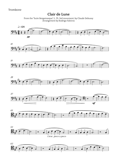 Clair de Lune (arr. Rodrigo Faleiros)