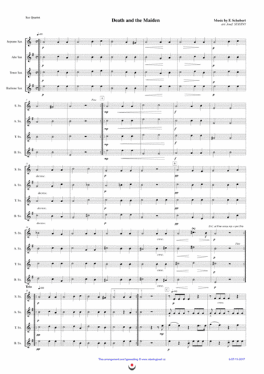 Death and the Maiden (arr. Josef STASTNY)