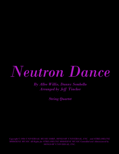 Neutron Dance (arr. Jeff Tincher)