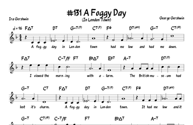 A Foggy Day (in London Town) (arr. John Fries)