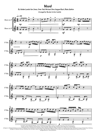 Mood (arr. Nicolás Cortés Castillo)