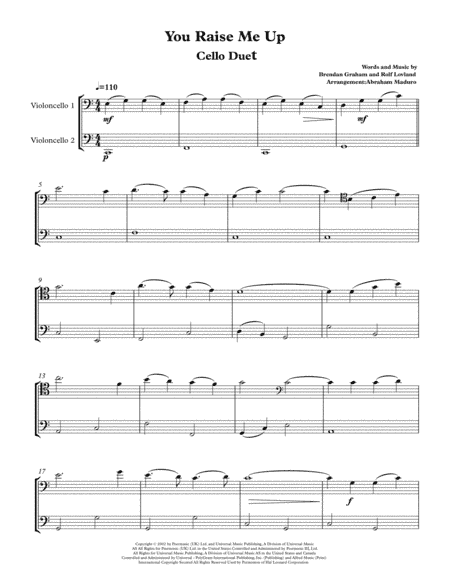 You Raise Me Up (arr. Abraham Maduro)