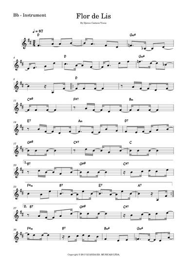 Flor De Lis (arr. Fabio Eduardo de Oliveira)