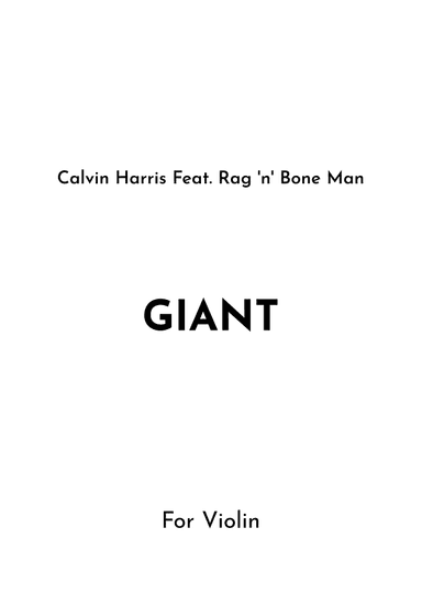 Giant (arr. Jireh J.)