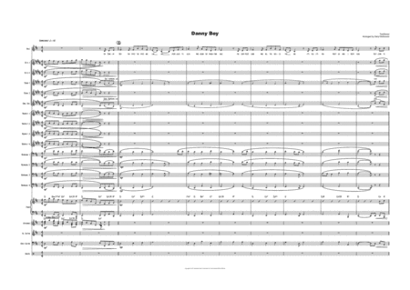 Danny Boy Solo Female Voice and Big Band (arr. Daryl McKenzie)