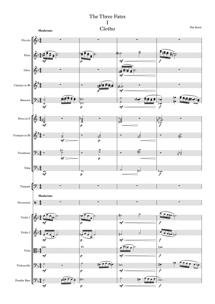 The Three Fates - Orchestral
