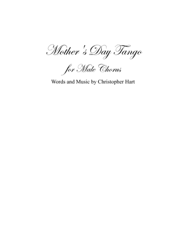 Mother's Day Tango