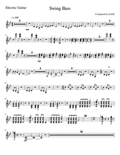 Swing Bass - Electric Guitar