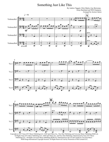 Something Just Like This (arr. Jessica Catron)