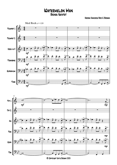 Watermelon Man (arr. Katie Brown)