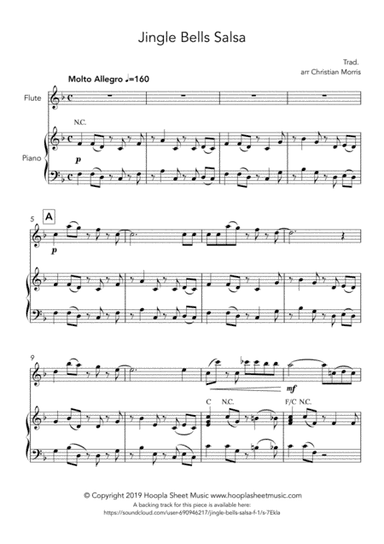 Jingle Bells Salsa (arr. Hoopla Sheet Music)