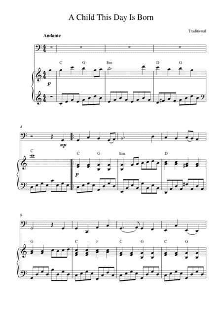 A Child This Day Is Born (arr. Kaiserin Rebecca)