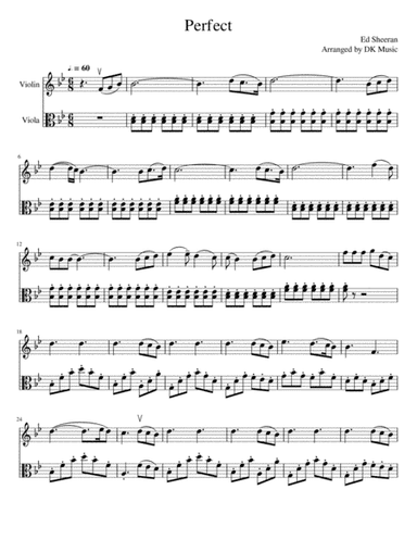 Perfect (arr. DK Music)
