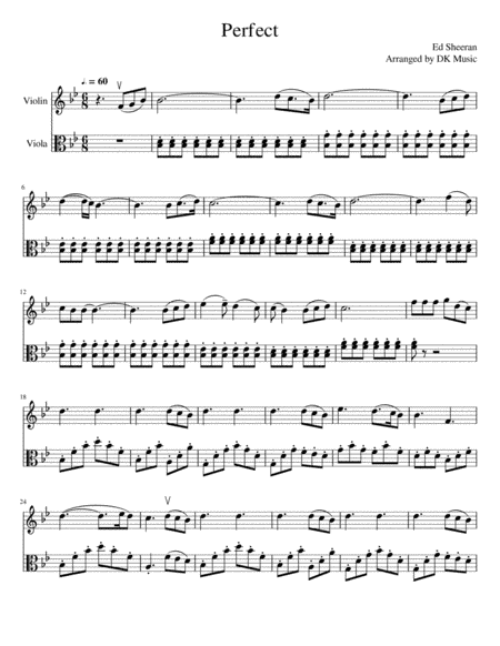 Perfect (arr. DK Music)