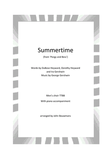 Summertime (arr. John Bouwmans)