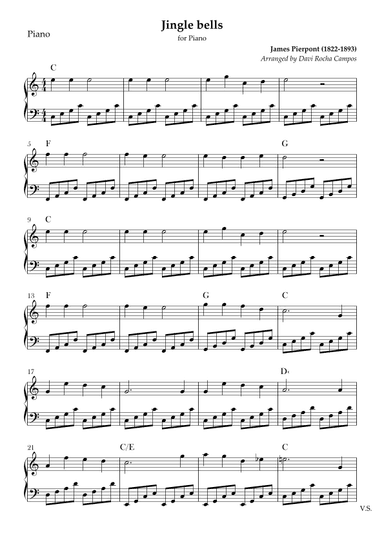 Jingle bells (arr. Davi Rocha Campos)