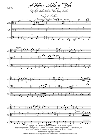 A Whiter Shade Of Pale (arr. Dandenong Ranges Strings)