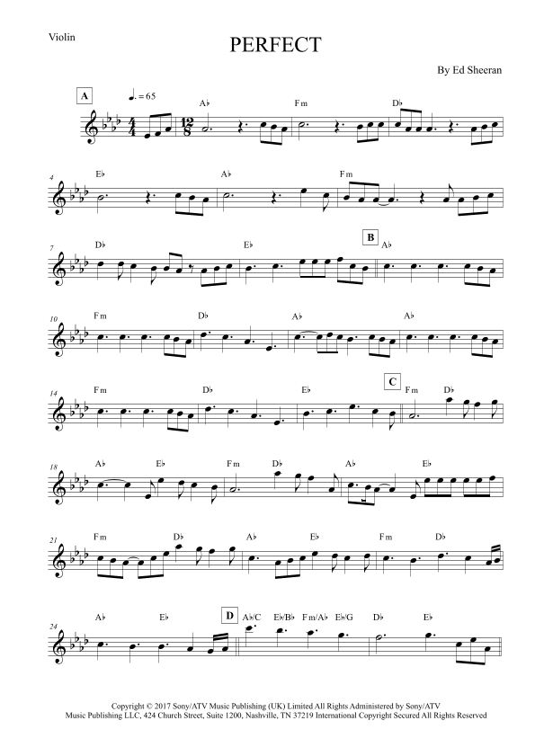 Perfect (arr. Leo Silva)