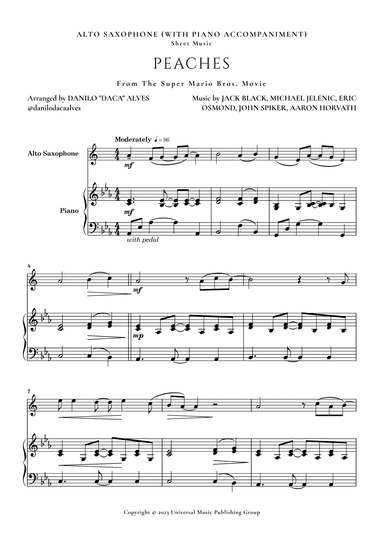 Peaches (arr. Danilo "Daca" Alves)
