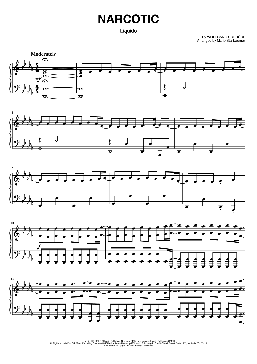 Narcotic (arr. Mario Stallbaumer)