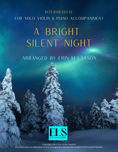 A Bright Silent Night (arr. Erin M. Larson)