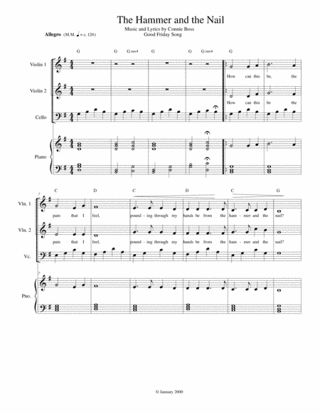 The Hammer and the Nail - Good Friday - strings and piano