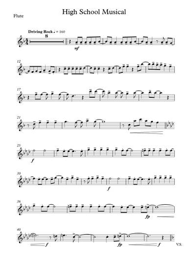 High School Musical (arr. Liz Woodsend)