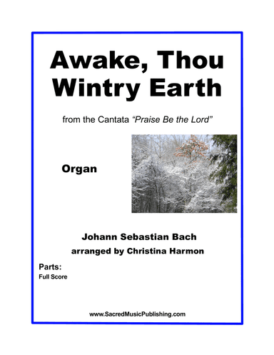 Awake Thou Wintry Earth - Organ (arr. Christina Harmon)