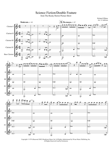 Science Fiction Double Feature (arr. Sean Sullivan)