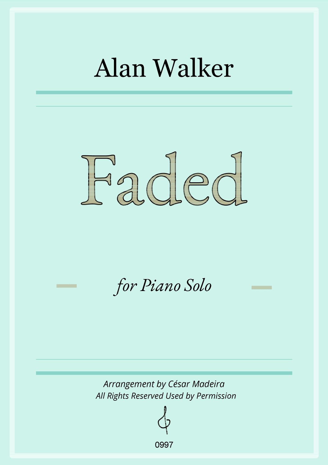 Faded (arr. César Madeira)