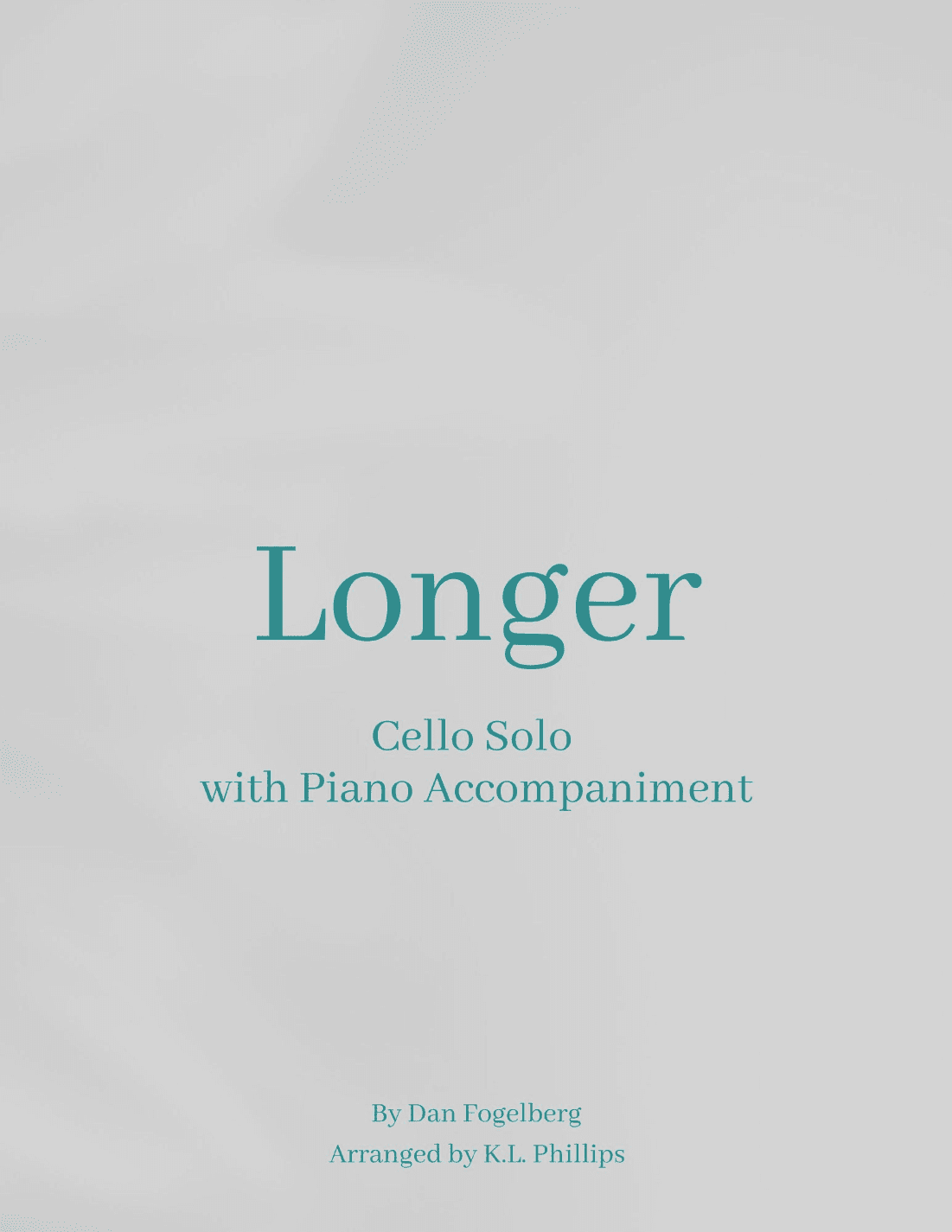 Longer (arr. K.L. Phillips)