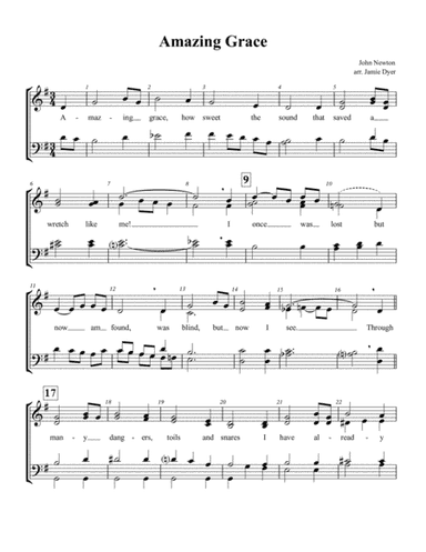 Amazing Grace (arr. Jamie Dyer)