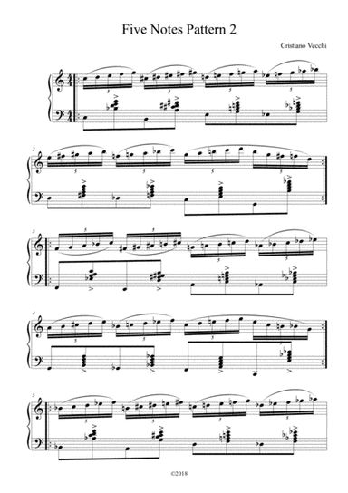 Five Notes Pattern 2