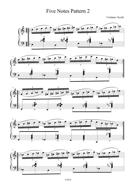 Five Notes Pattern 2