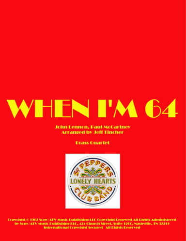 When I'm Sixty-four (arr. Jeff Tincher)