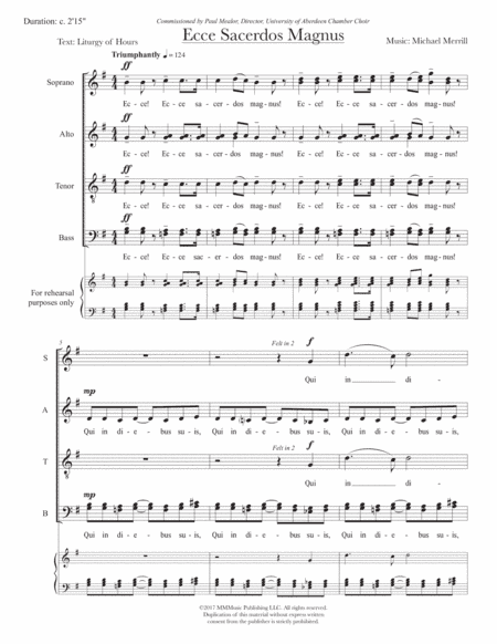 Ecce Sacerdos Magnus