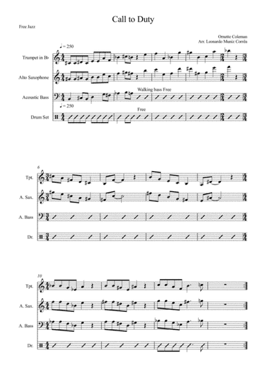 Call To Duty (arr. Leonardo Muniz Corrêa)