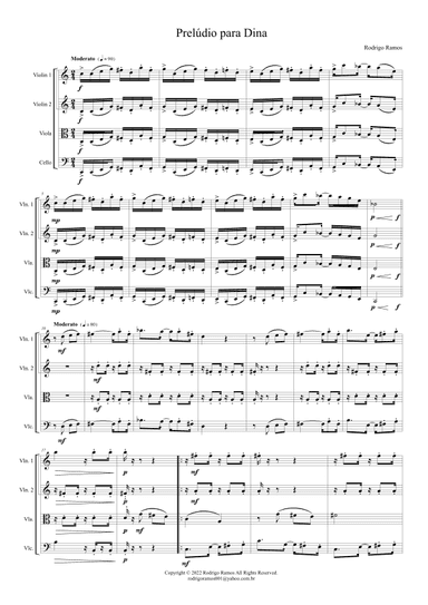 Prelúdio pra Dina - Prelude to Dina