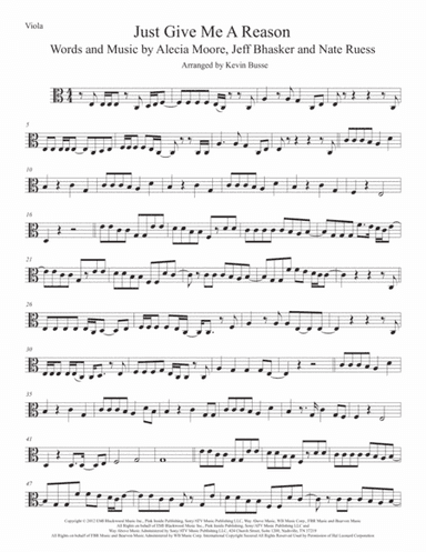 Just Give Me A Reason (arr. Kevin Busse)