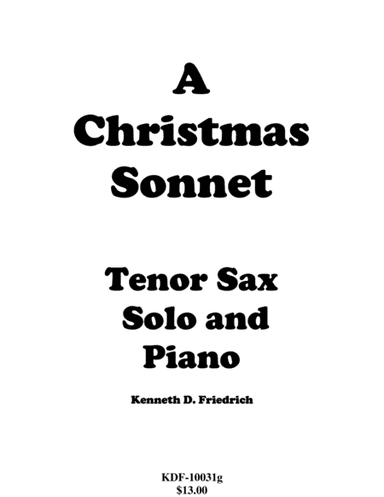 A Christmas Sonnet