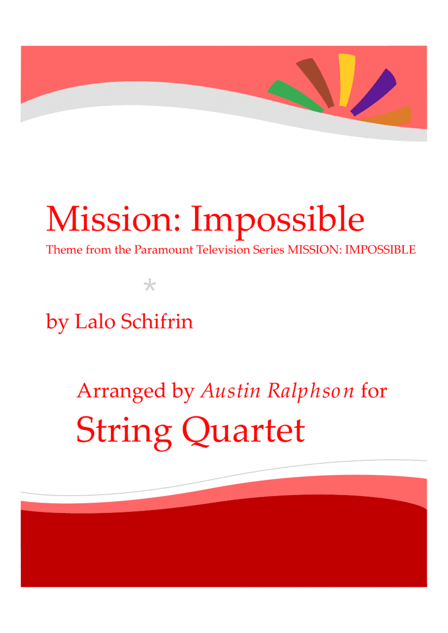 Mission: Impossible Theme  from the Paramount Television Series MISSION: IMPOSSIBLE (arr. Austin Ralphson)