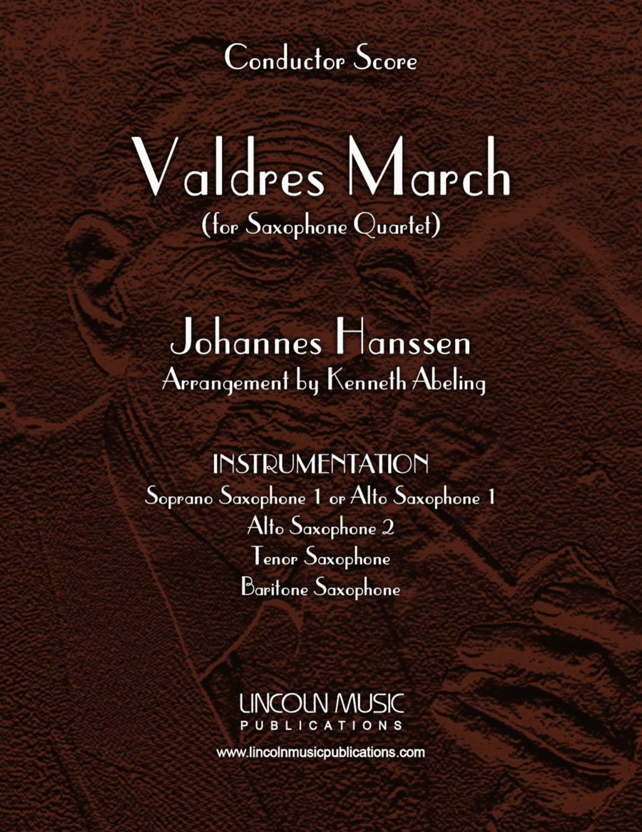 Valdres March (for Saxophone Quartet SATB or AATB) (arr. Kenneth Abeling)