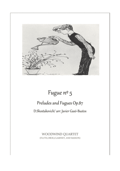 Fugue Preludes And Fugues Op. 87 (arr. Javier Gasó-Bustos)