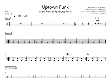 Uptown Funk (arr. Bennie Sia)
