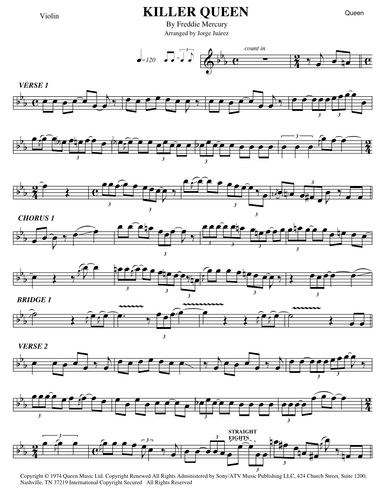 Killer Queen (arr. Jorge Juárez)
